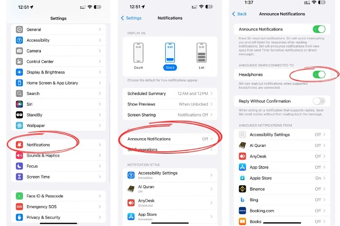 How to stop Siri from reading messages on AirPods